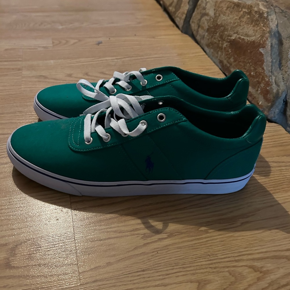Green Men’s Polo Shoes